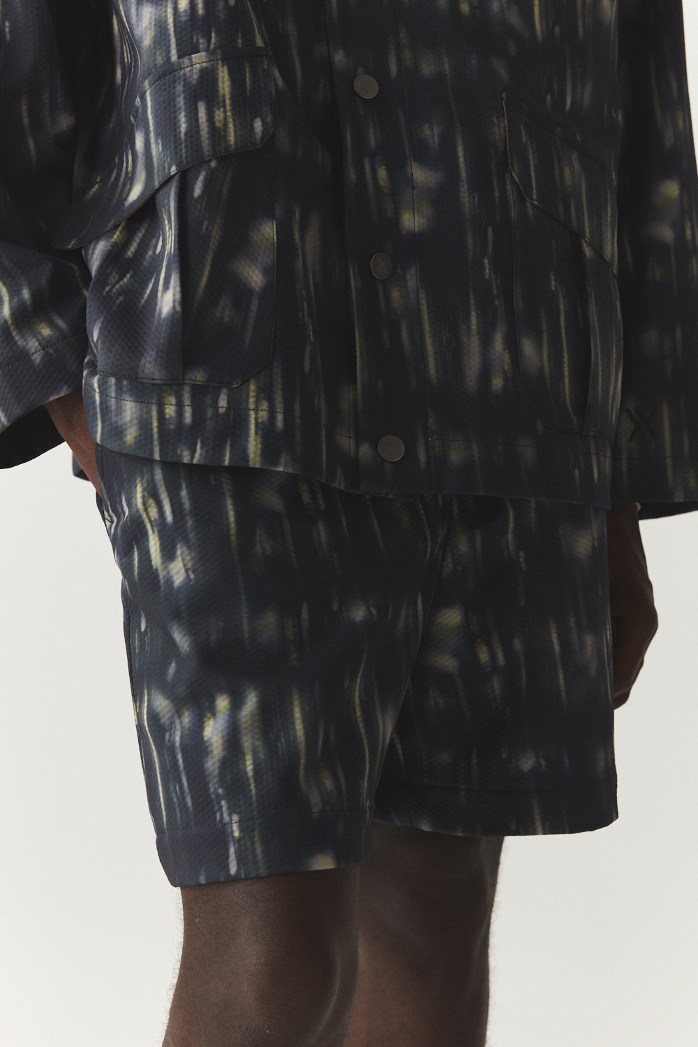 VOERING GEDRUKT UNI SS'24 NAVY 