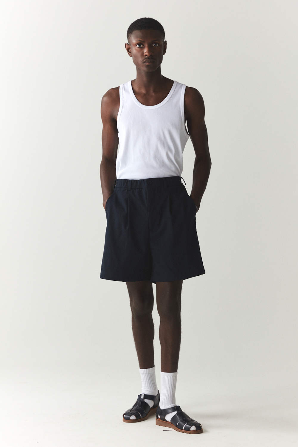 SHORTS GEPLOOID SS'24 MARINE 