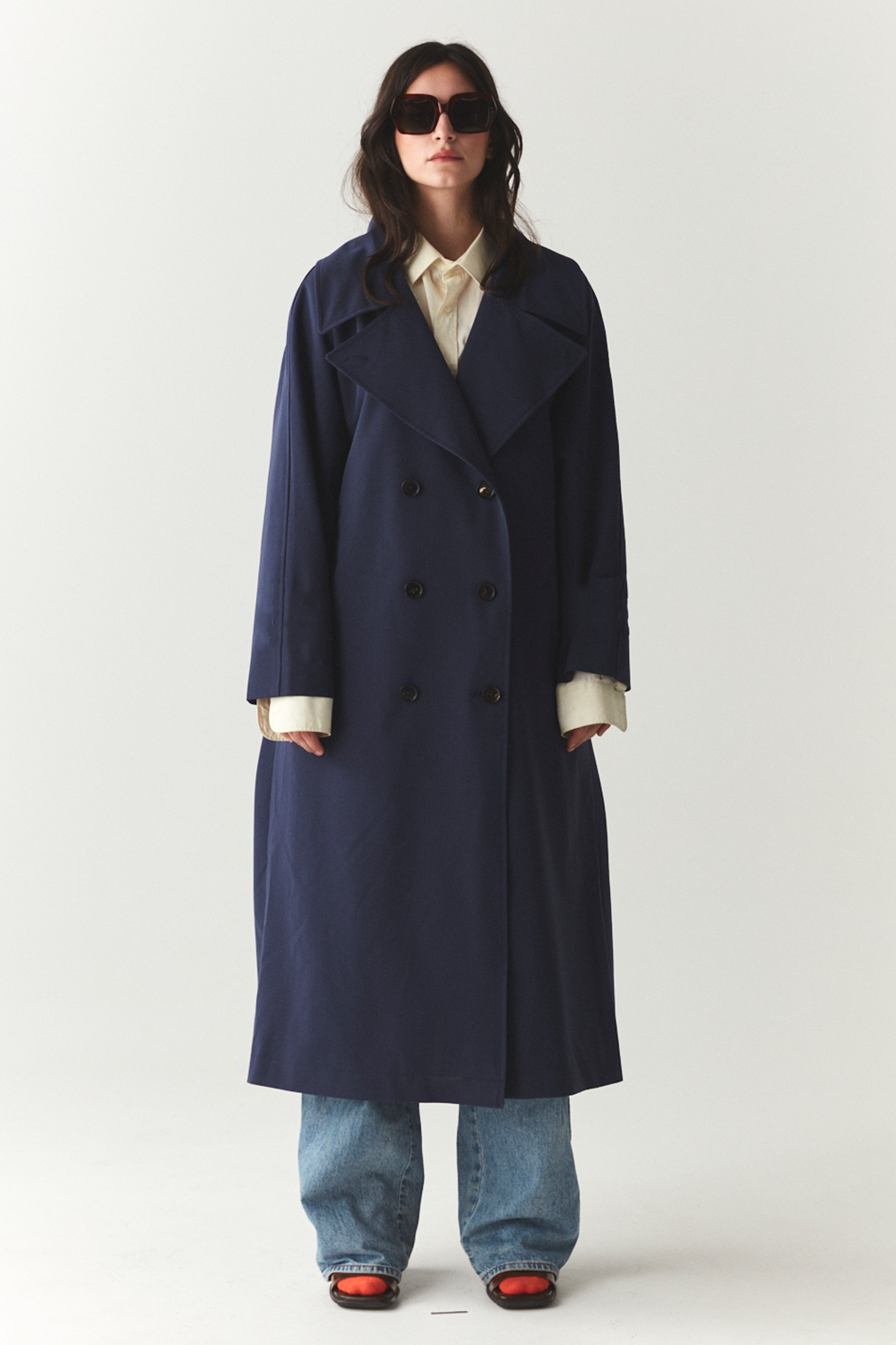 RUIMTE TRENCH SS'24 MARINE 