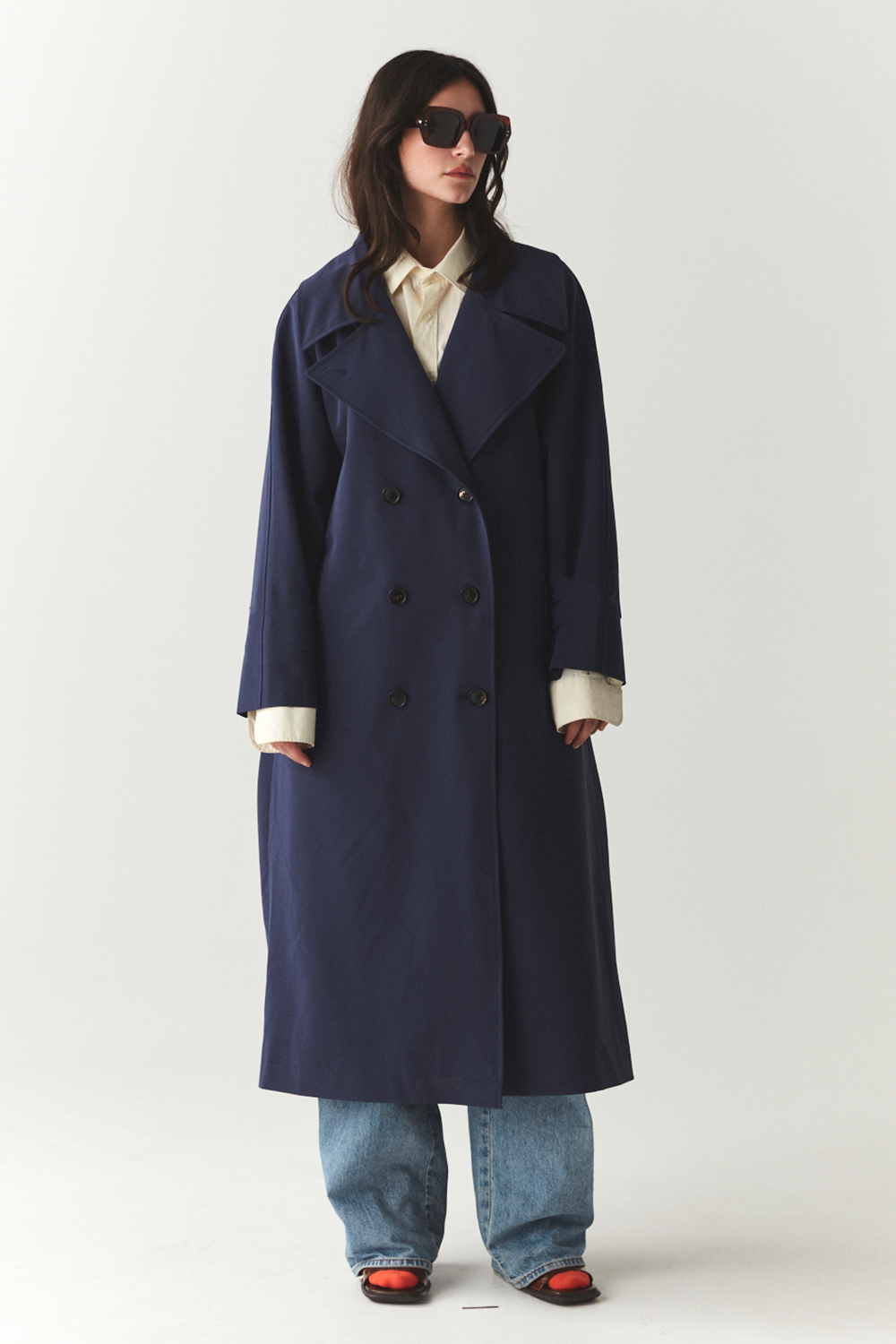 RUIMTE TRENCH SS'24 MARINE 