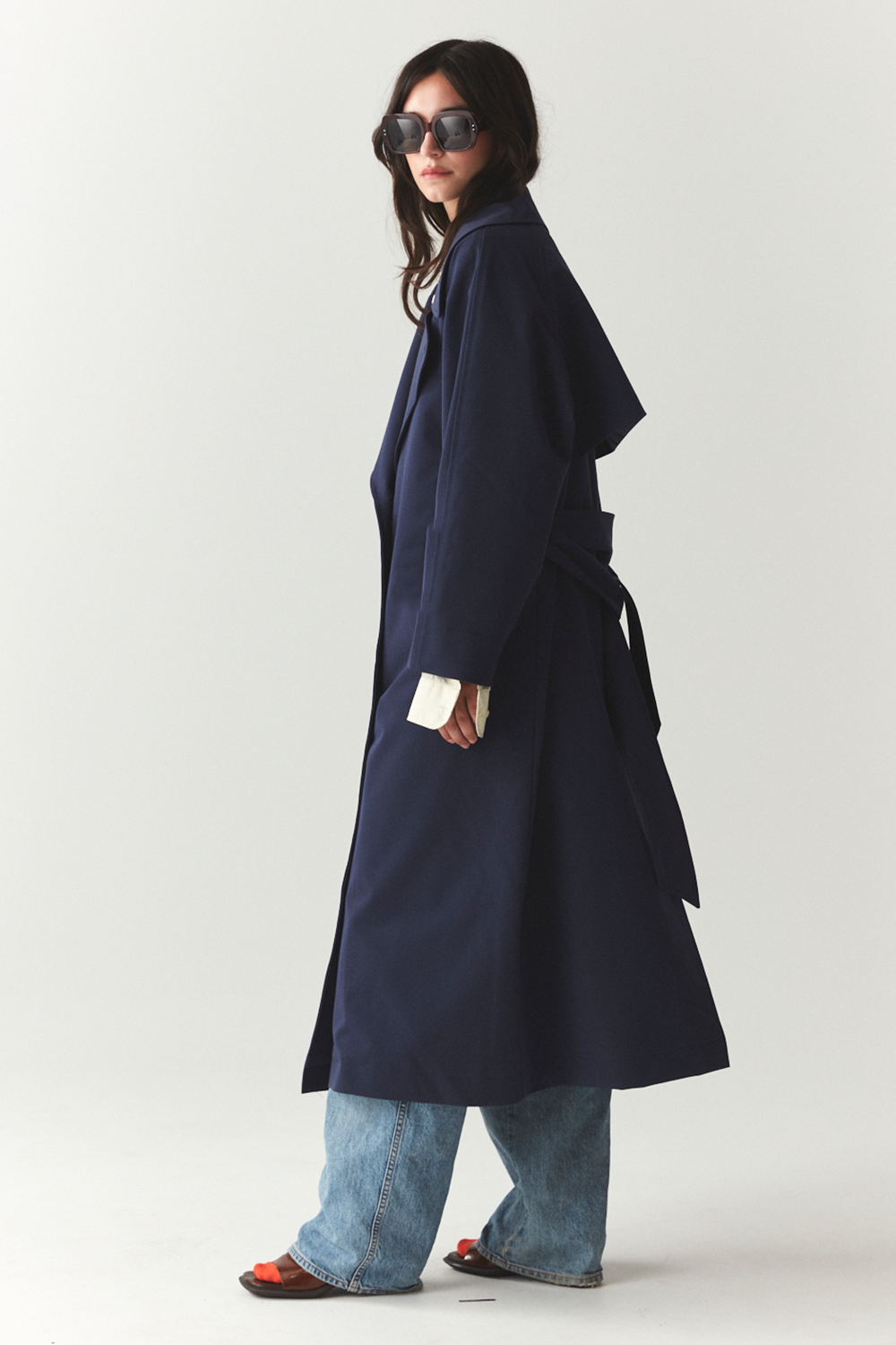 RUIMTE TRENCH SS'24 MARINE 