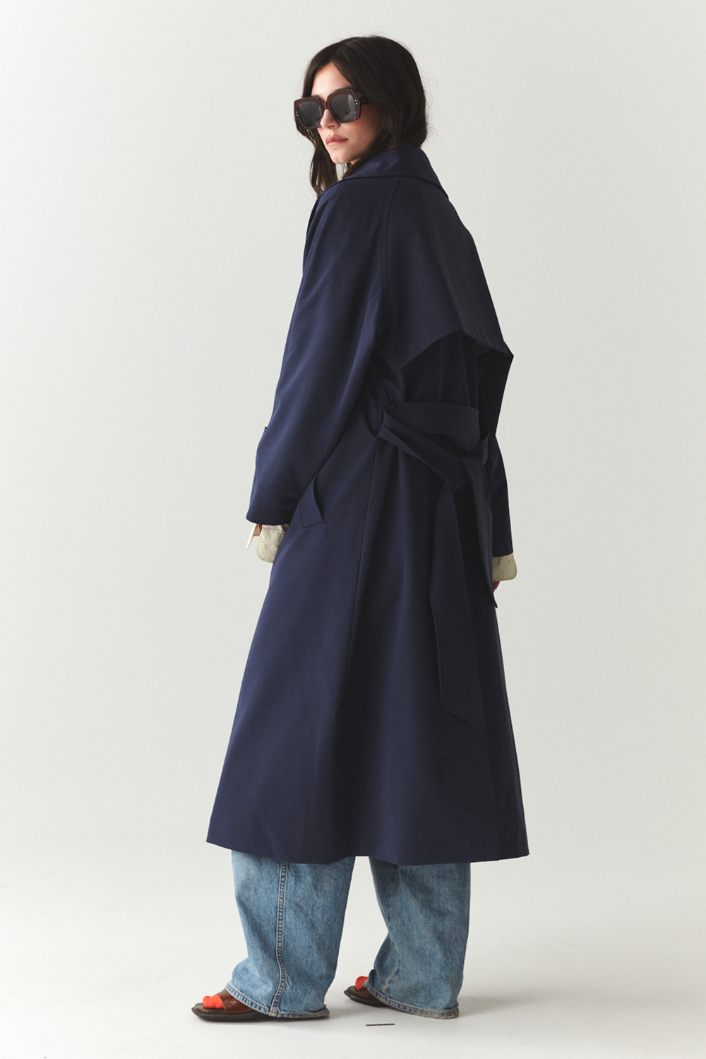 RUIMTE TRENCH SS'24 MARINE 