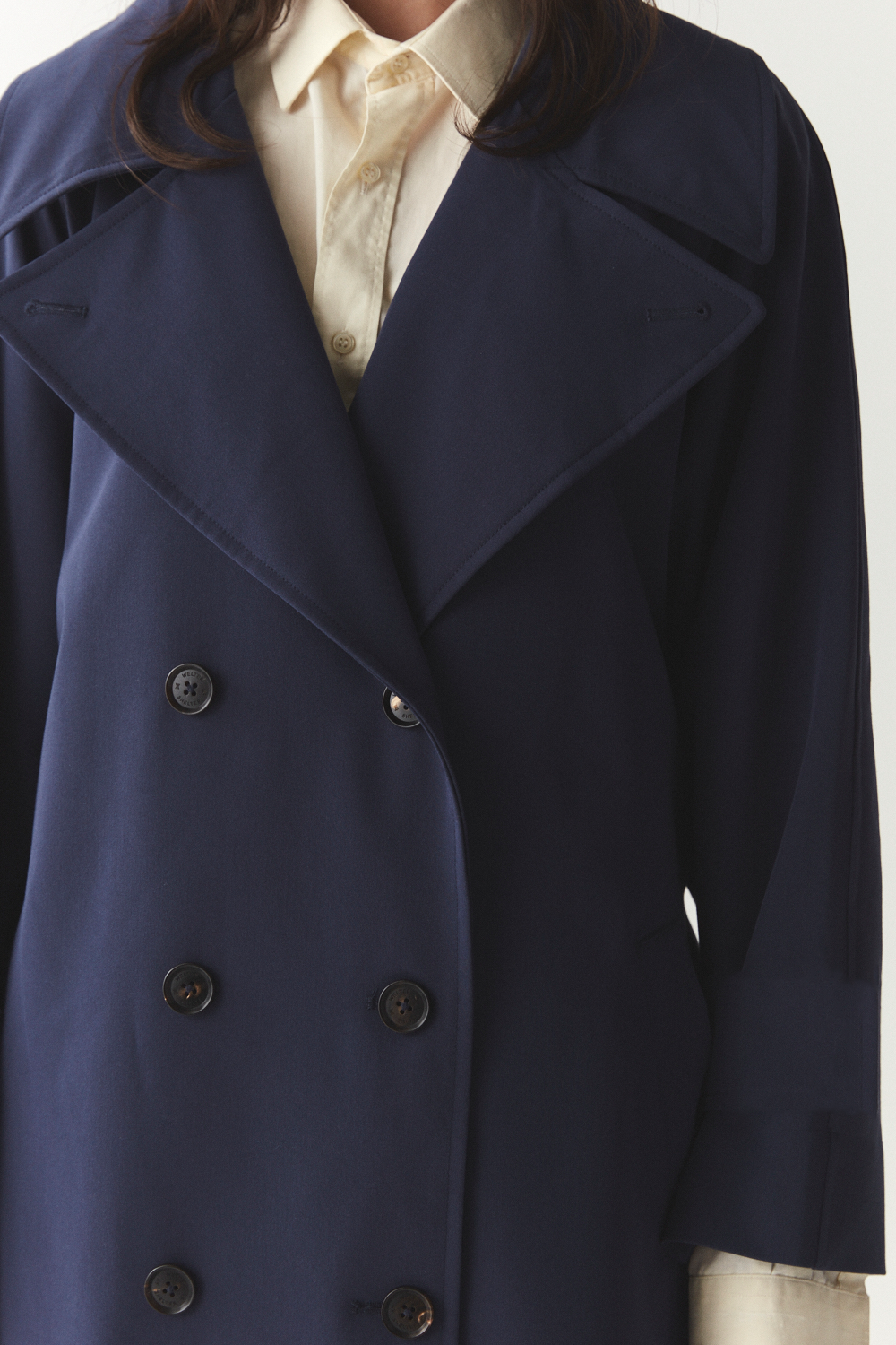 RUIMTE TRENCH SS'24 MARINE 