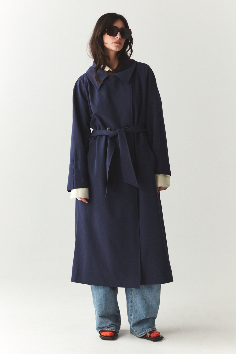 RUIMTE TRENCH SS'24 MARINE 