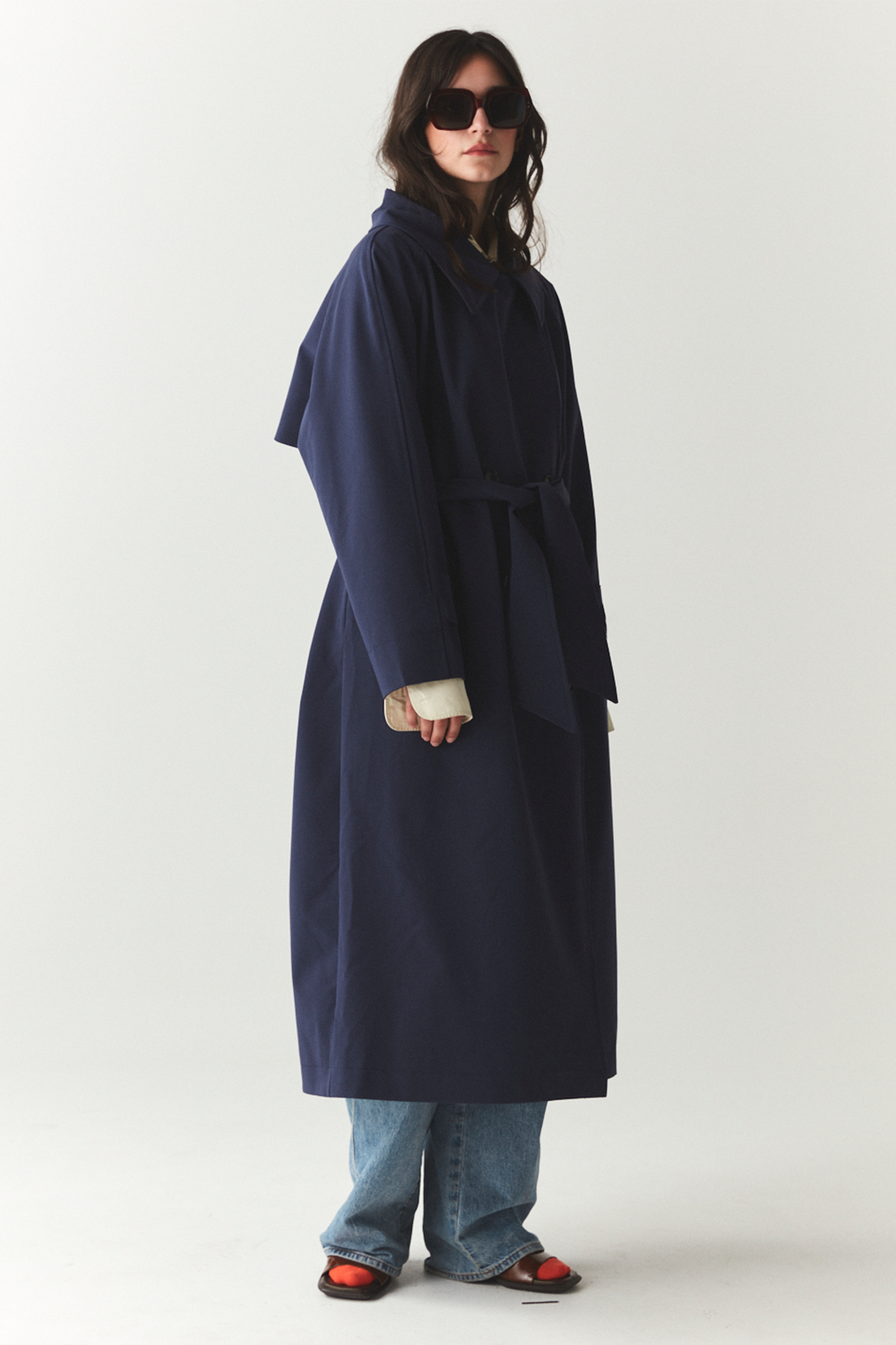 RUIMTE TRENCH SS'24 MARINE 