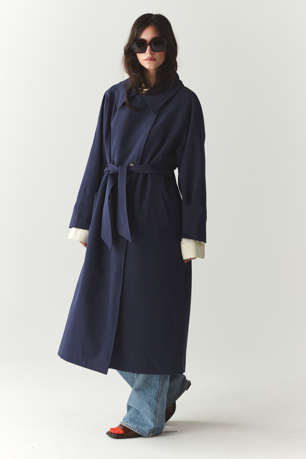 RUIMTE TRENCH SS'24 MARINE 