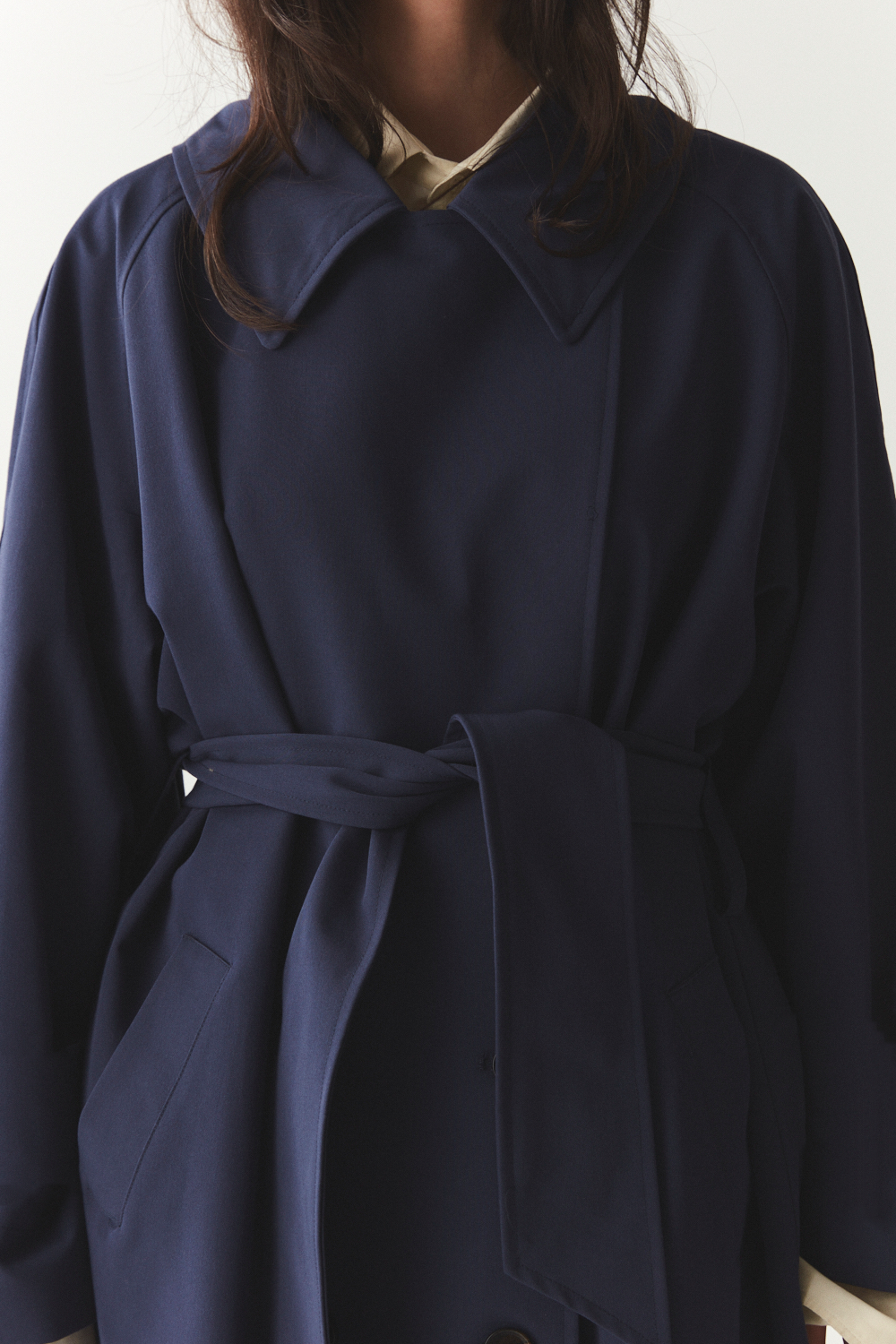 RUIMTE TRENCH SS'24 MARINE 
