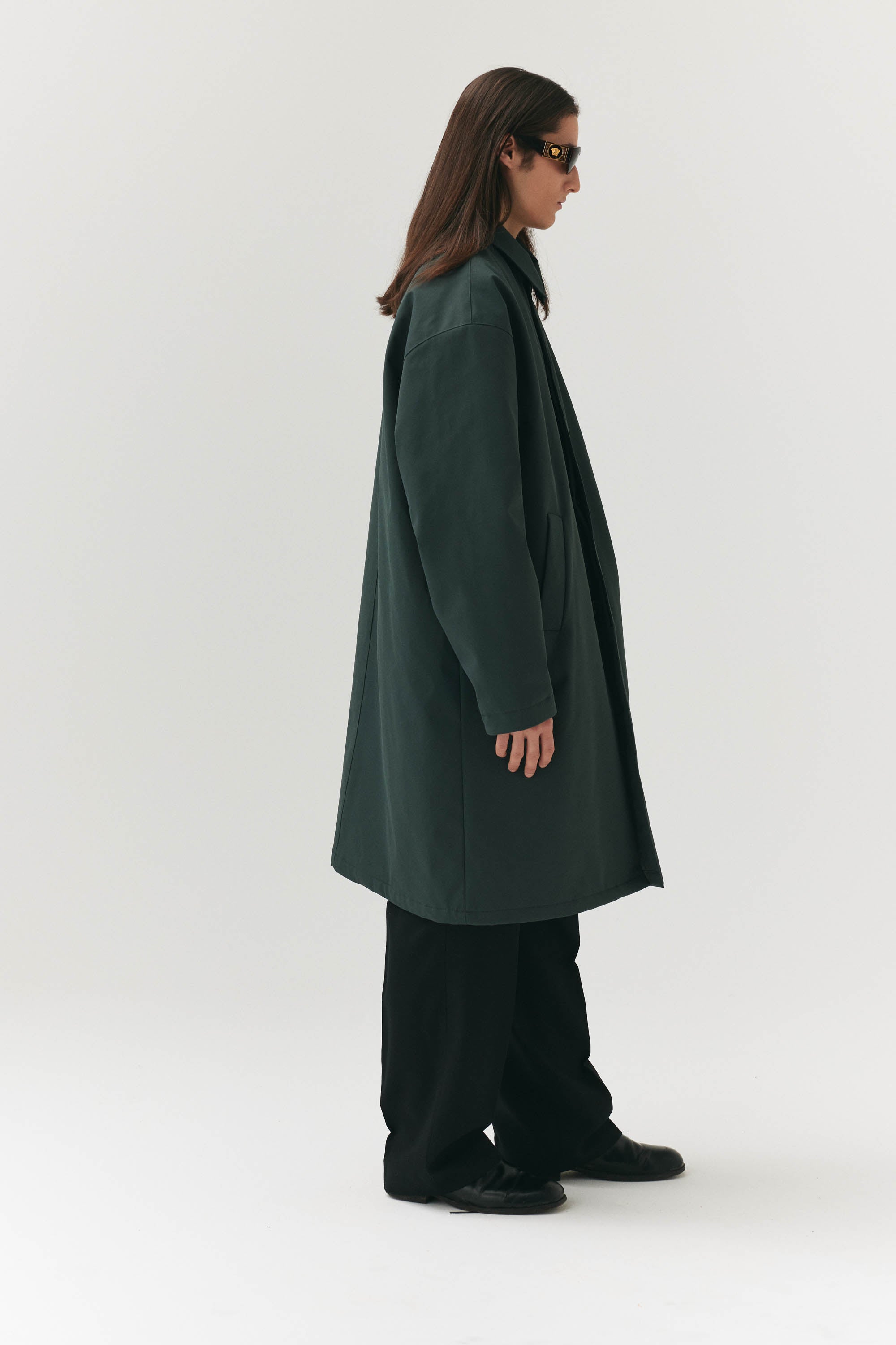 JOBA CARCOAT NIN SPIN AW24 FOREST GREEN