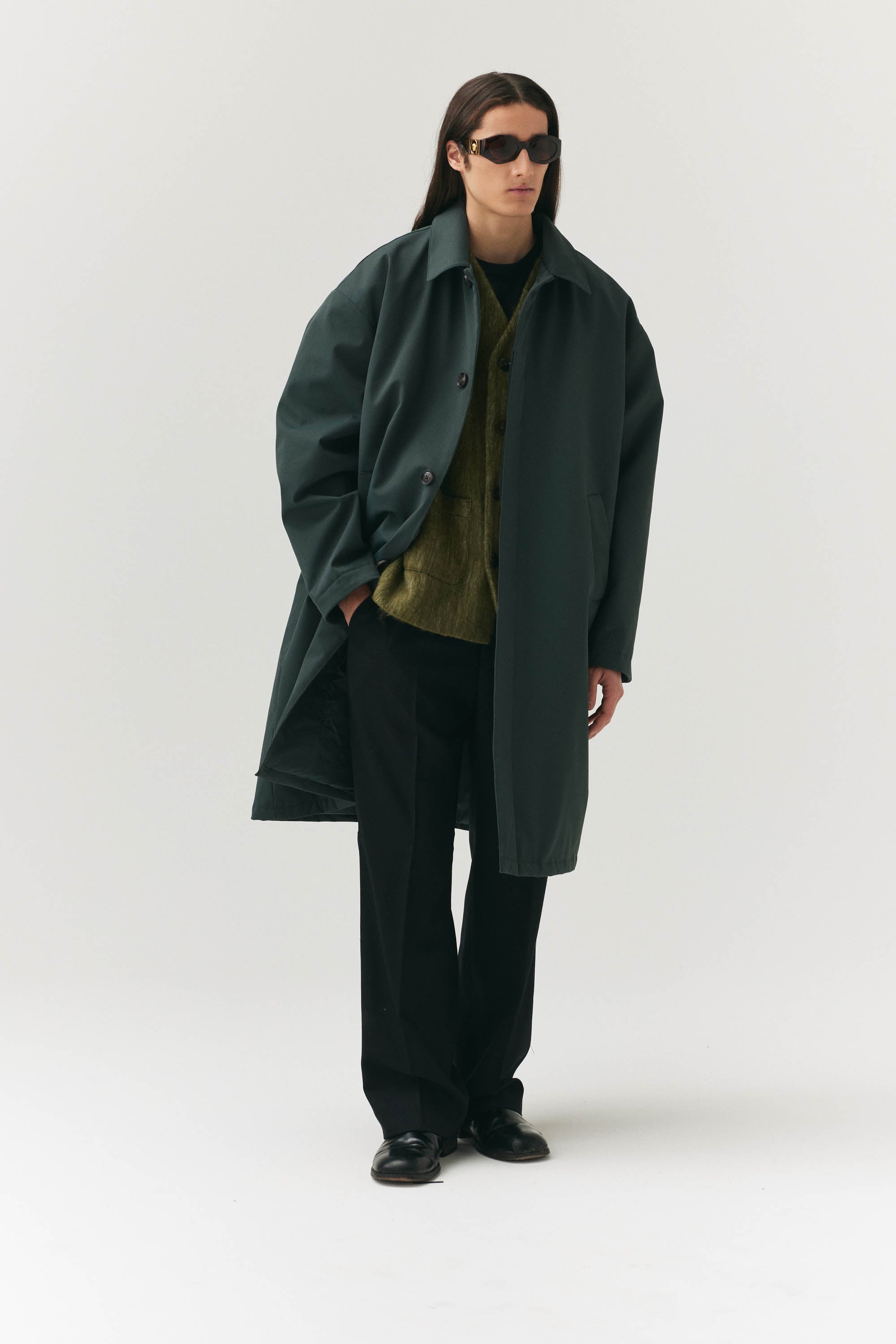 JOBA CARCOAT NIN SPIN AW24 FOREST GREEN