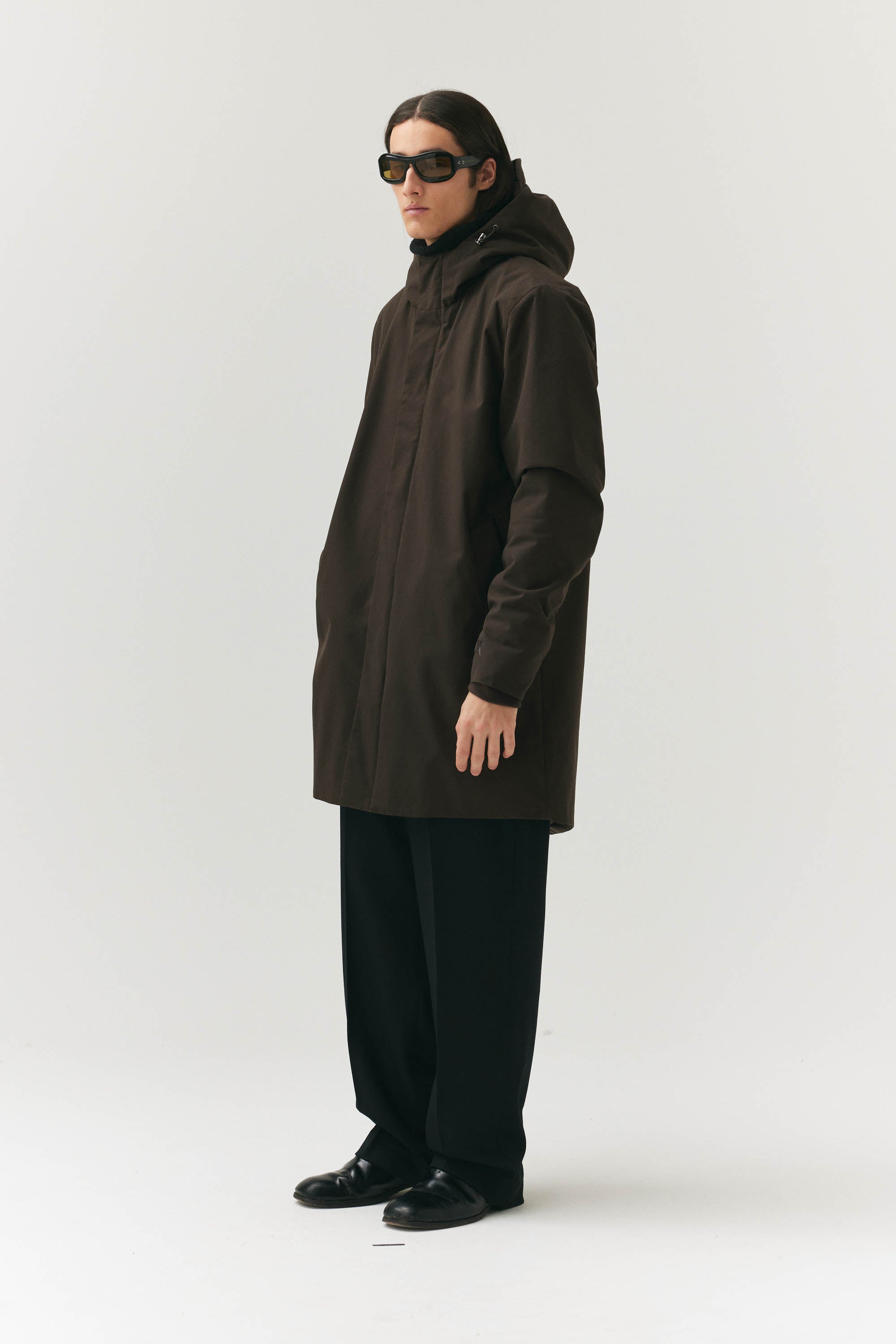 TERROR WEATHER POLYRAYON WOOL LOOK AW24 CHESTNUT