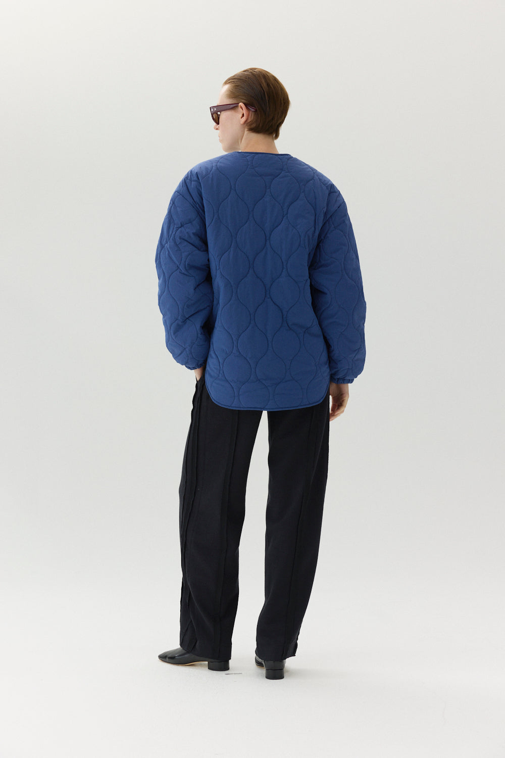 PADDED LINER WOMEN AW24 COBALT BLUE