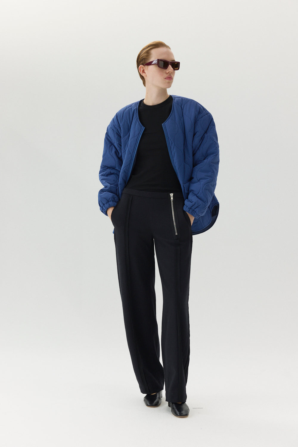 PADDED LINER WOMEN AW24 COBALT BLUE