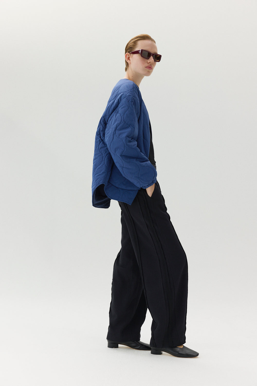 PADDED LINER WOMEN AW24 COBALT BLUE