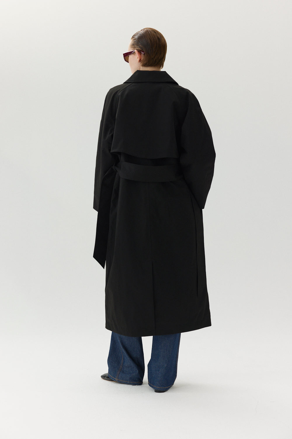 ROOMY TRENCH NIN SPIN AW24 BLACK