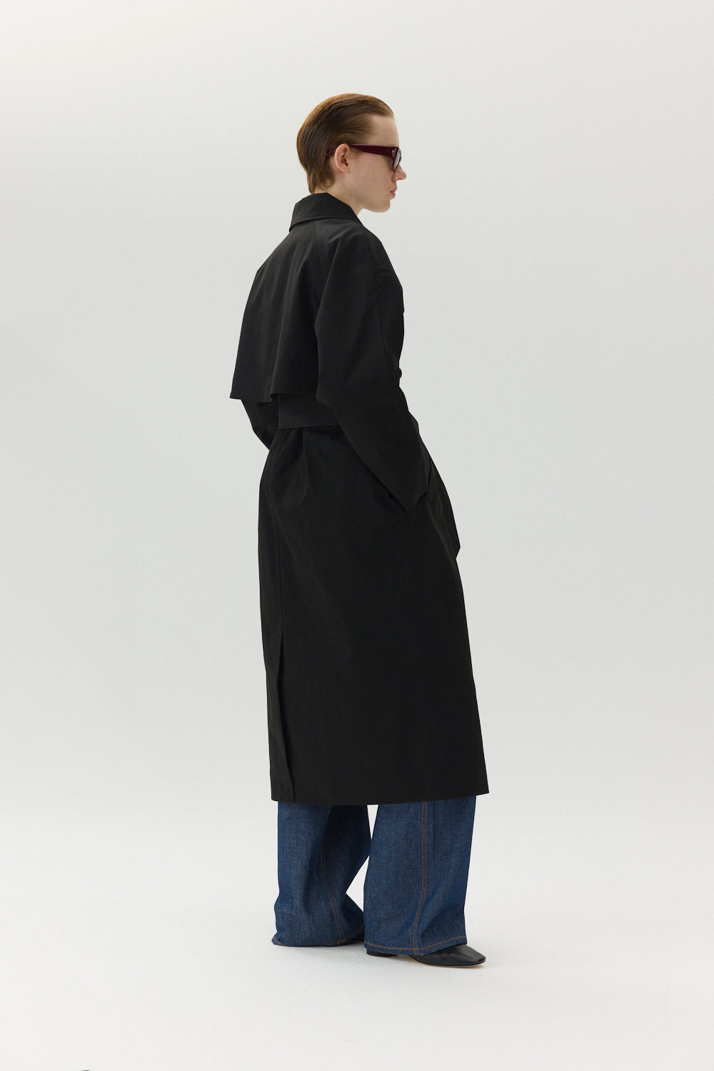 ROOMY TRENCH NIN SPIN AW24 BLACK