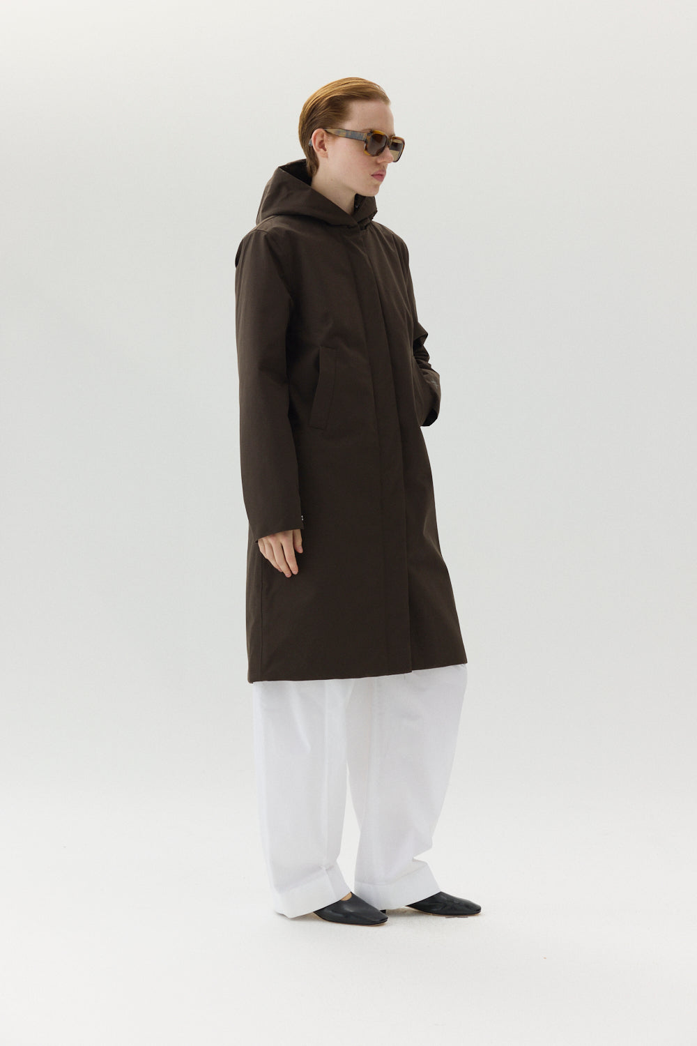 NOT SO LONG TUBE POLYRAYON AW24 CHESTNUT