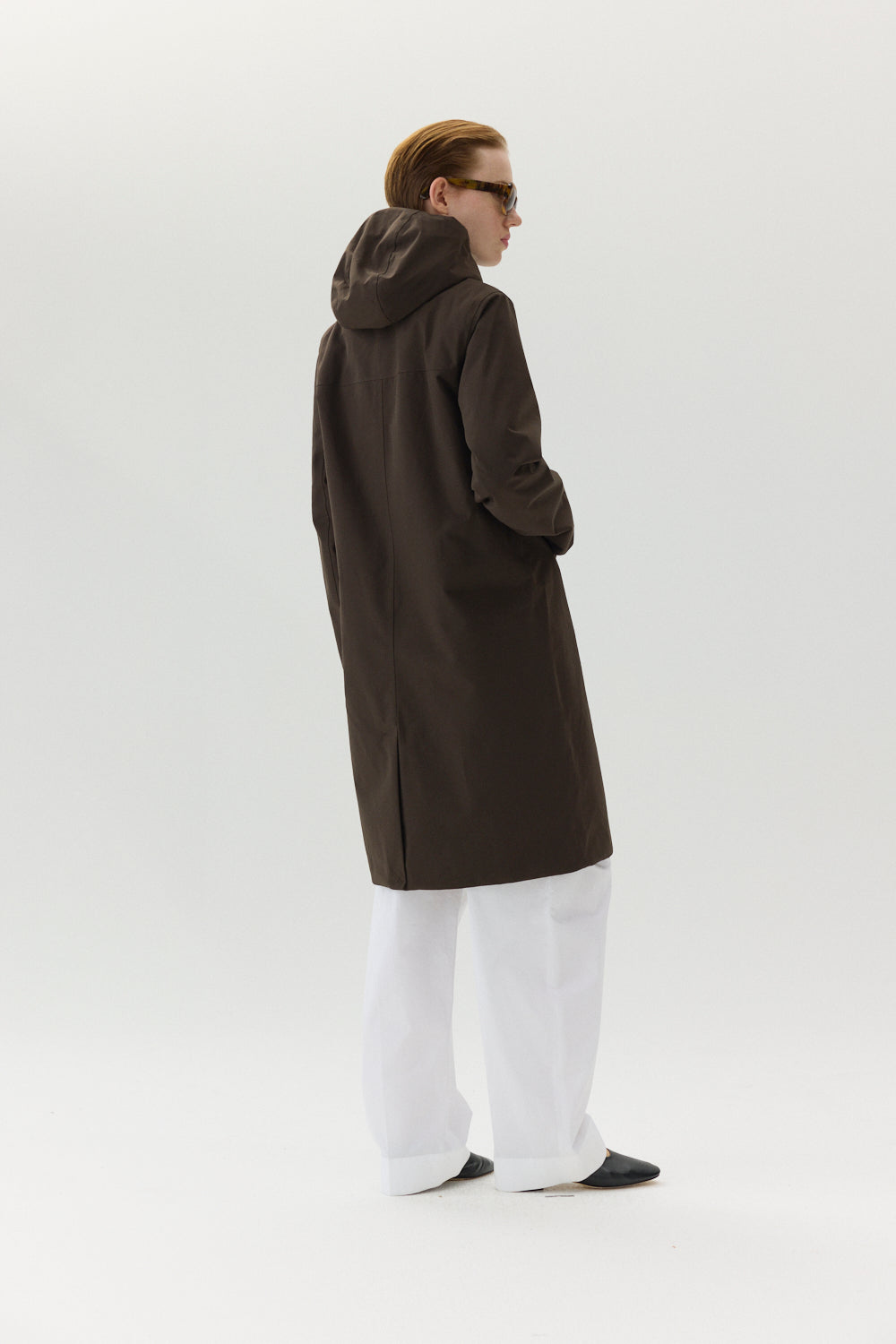 NOT SO LONG TUBE POLYRAYON AW24 CHESTNUT