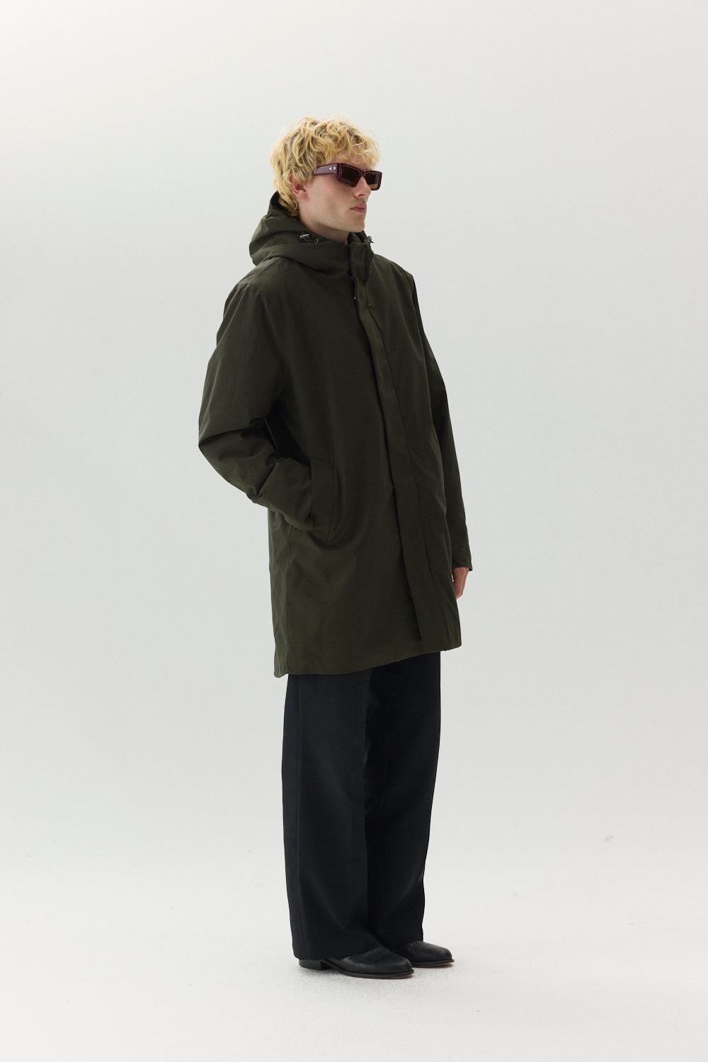 TERROR WEATHER POLYRAYON WOOL LOOK AW24 OLIVE