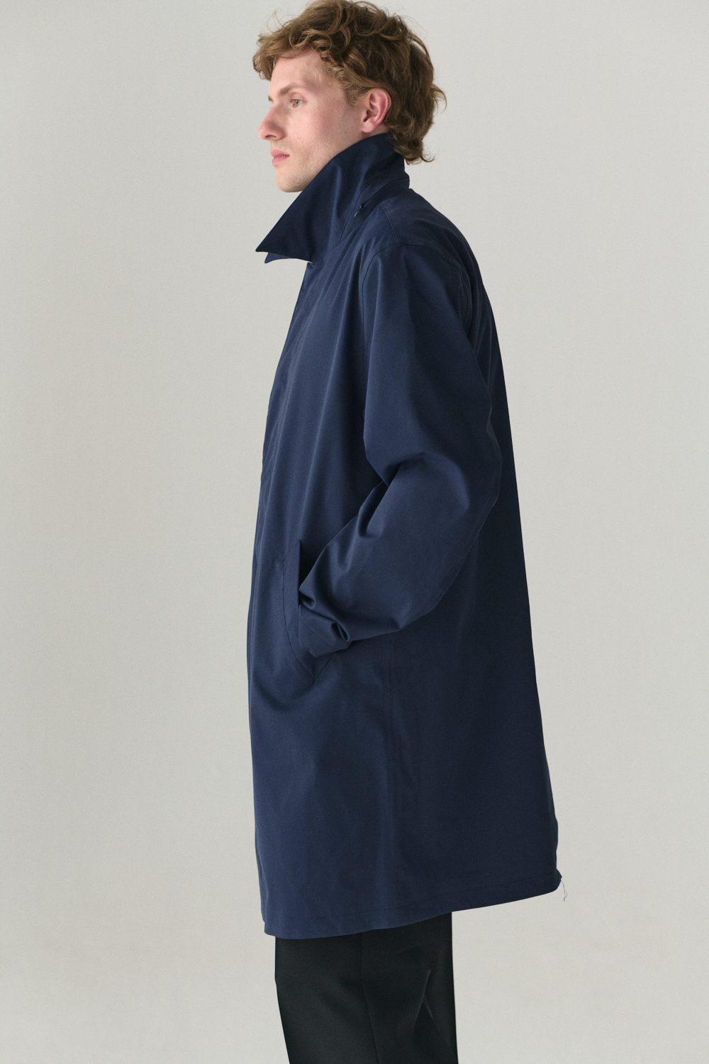 LONG DONG STRETCH TWILL SS25 NAVY
