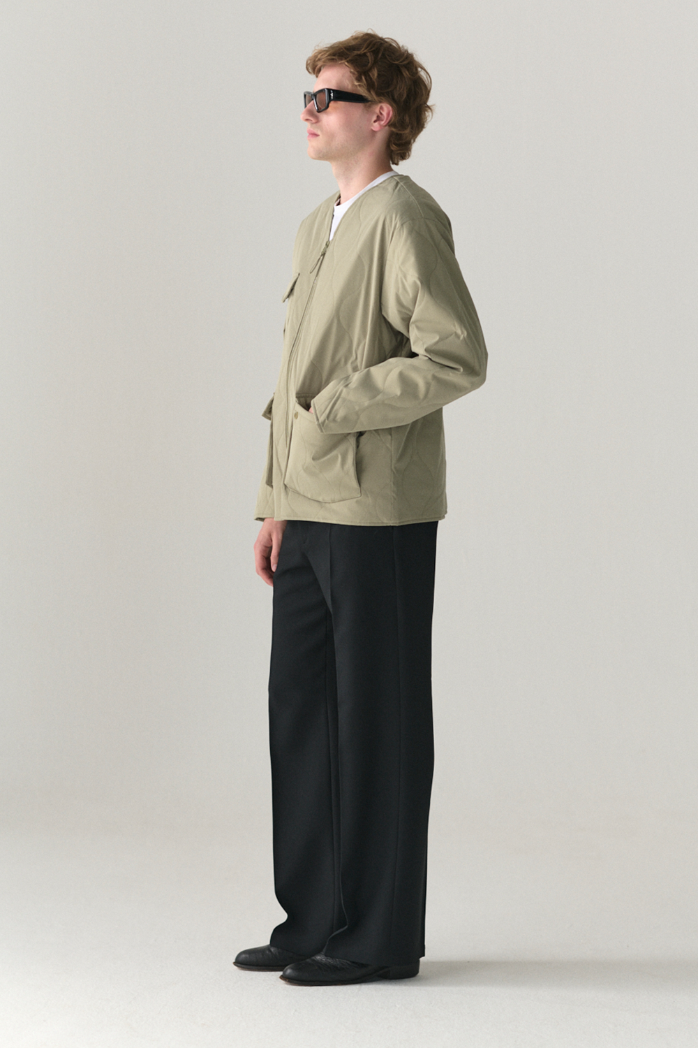 PADDED LINER MEN SS25 LIGHT ARMY