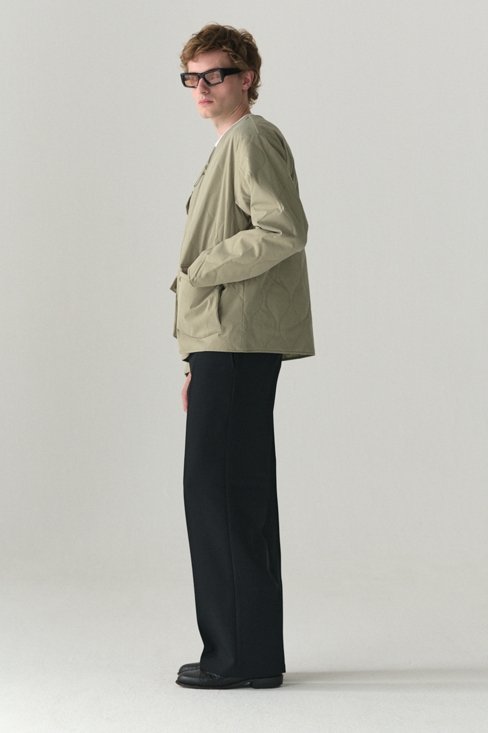 PADDED LINER MEN SS25 LIGHT ARMY