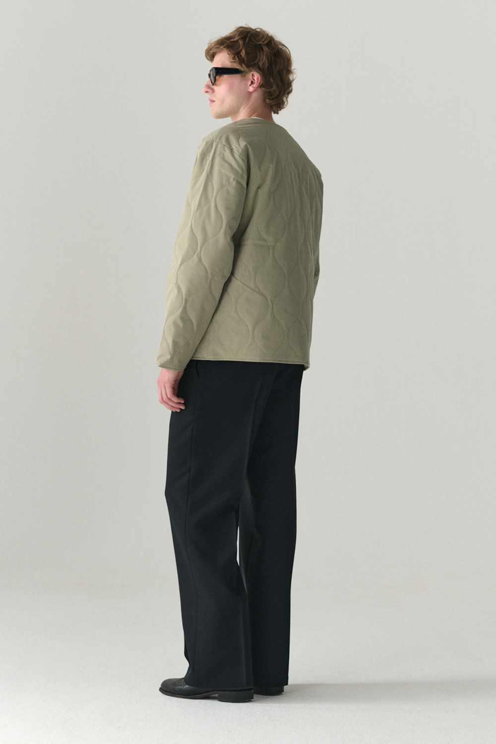 PADDED LINER MEN SS25 LIGHT ARMY