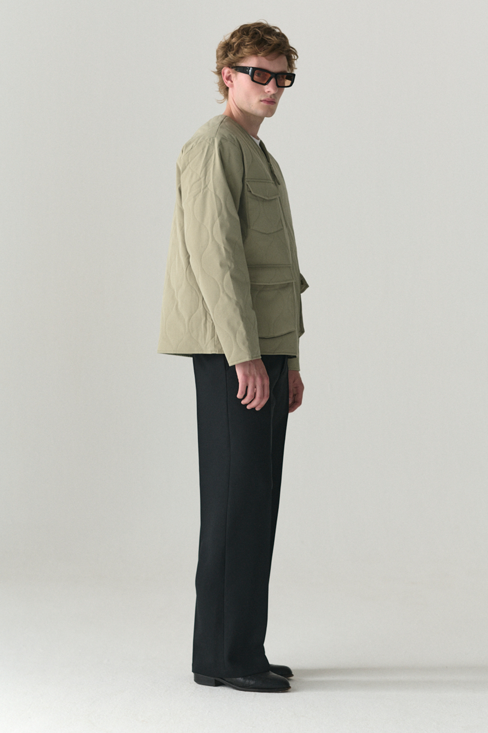 PADDED LINER MEN SS25 LIGHT ARMY