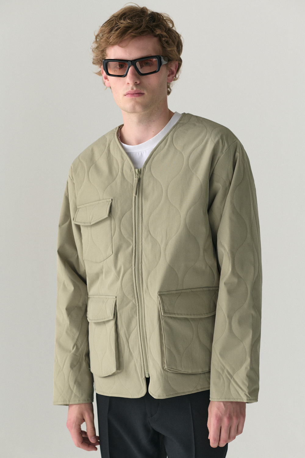 PADDED LINER MEN SS25 LIGHT ARMY