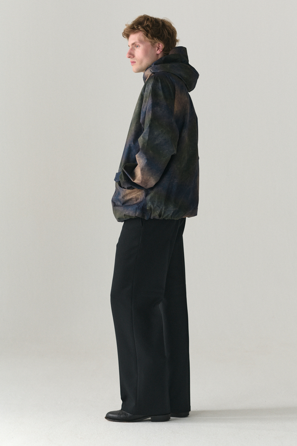 K-SEA PRINTED UNIVERSE SS25 NAVY