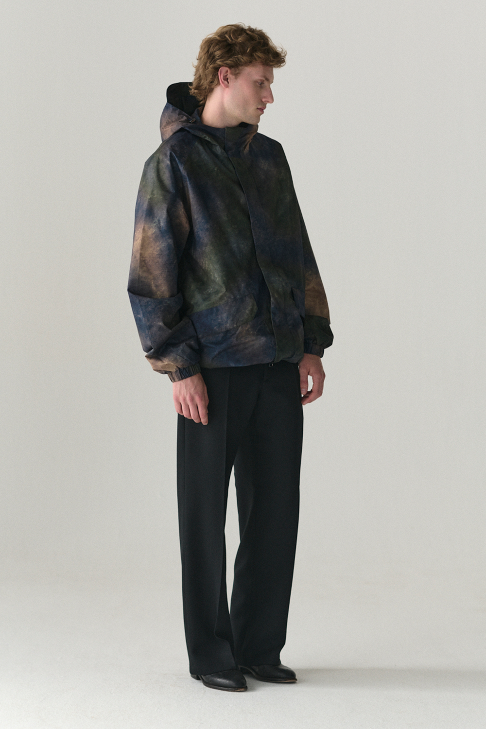 K-SEA PRINTED UNIVERSE SS25 NAVY