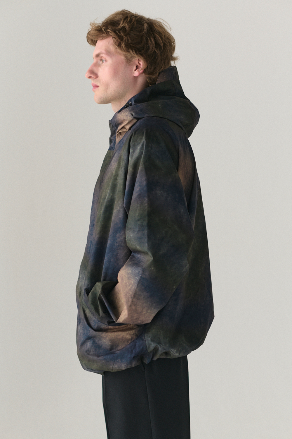 K-SEA PRINTED UNIVERSE SS25 NAVY