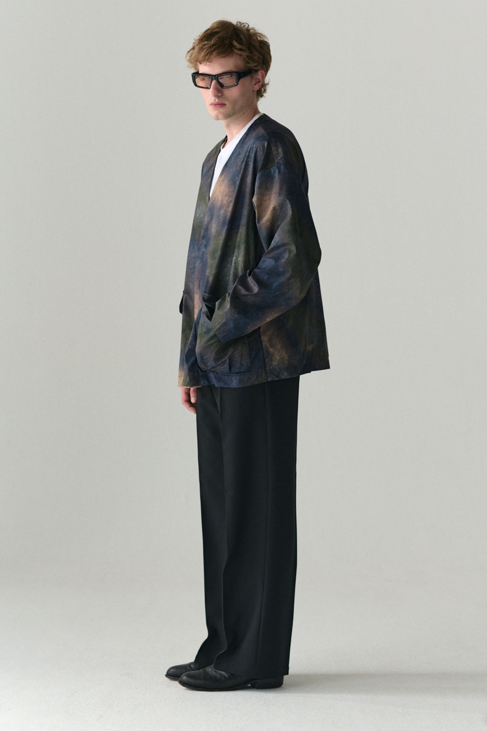 LINER PRINTED UNIVERSE SS25 NAVY