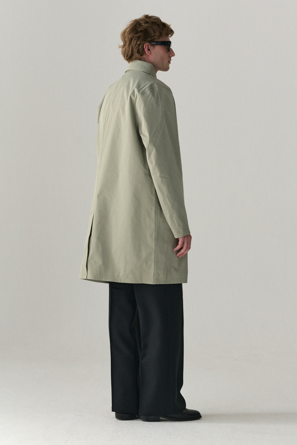LONG DONG STRETCH TWILL SS25 LIGHT GREY ARMY