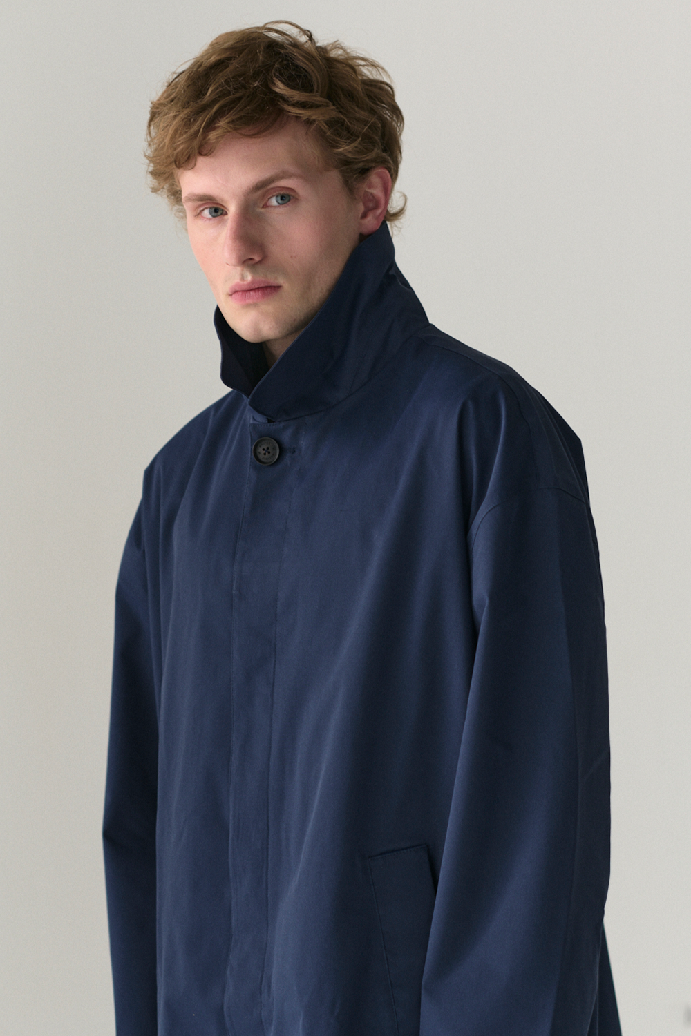 JOBA CARCOAT SS25 NAVY