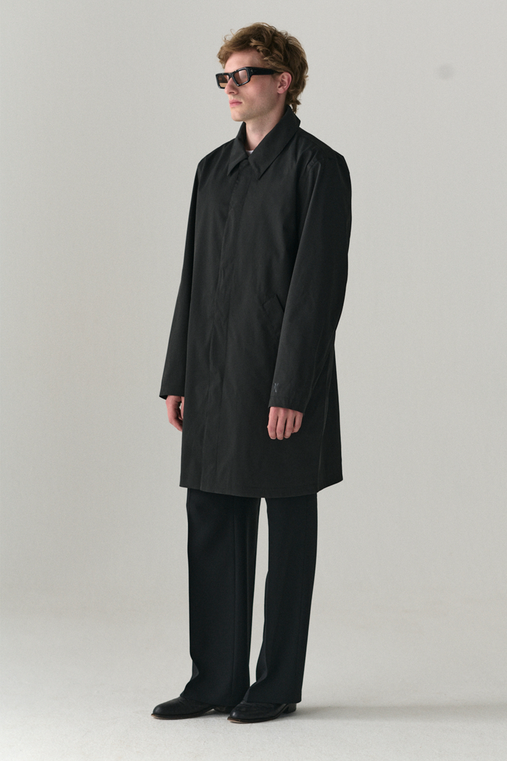 LONG DONG STRETCH TWILL SS25 WASHED BLACK