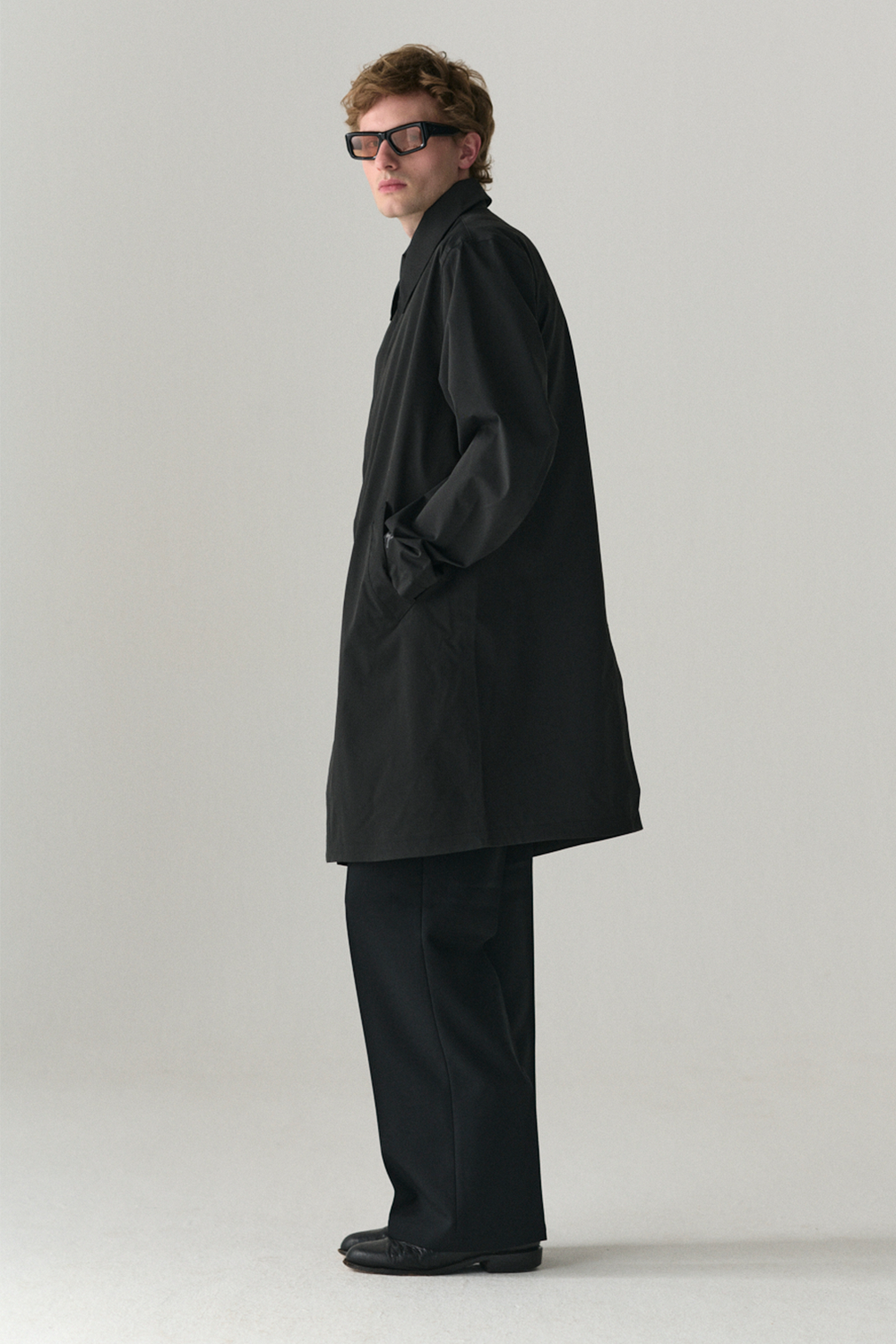 LONG DONG STRETCH TWILL SS25 WASHED BLACK