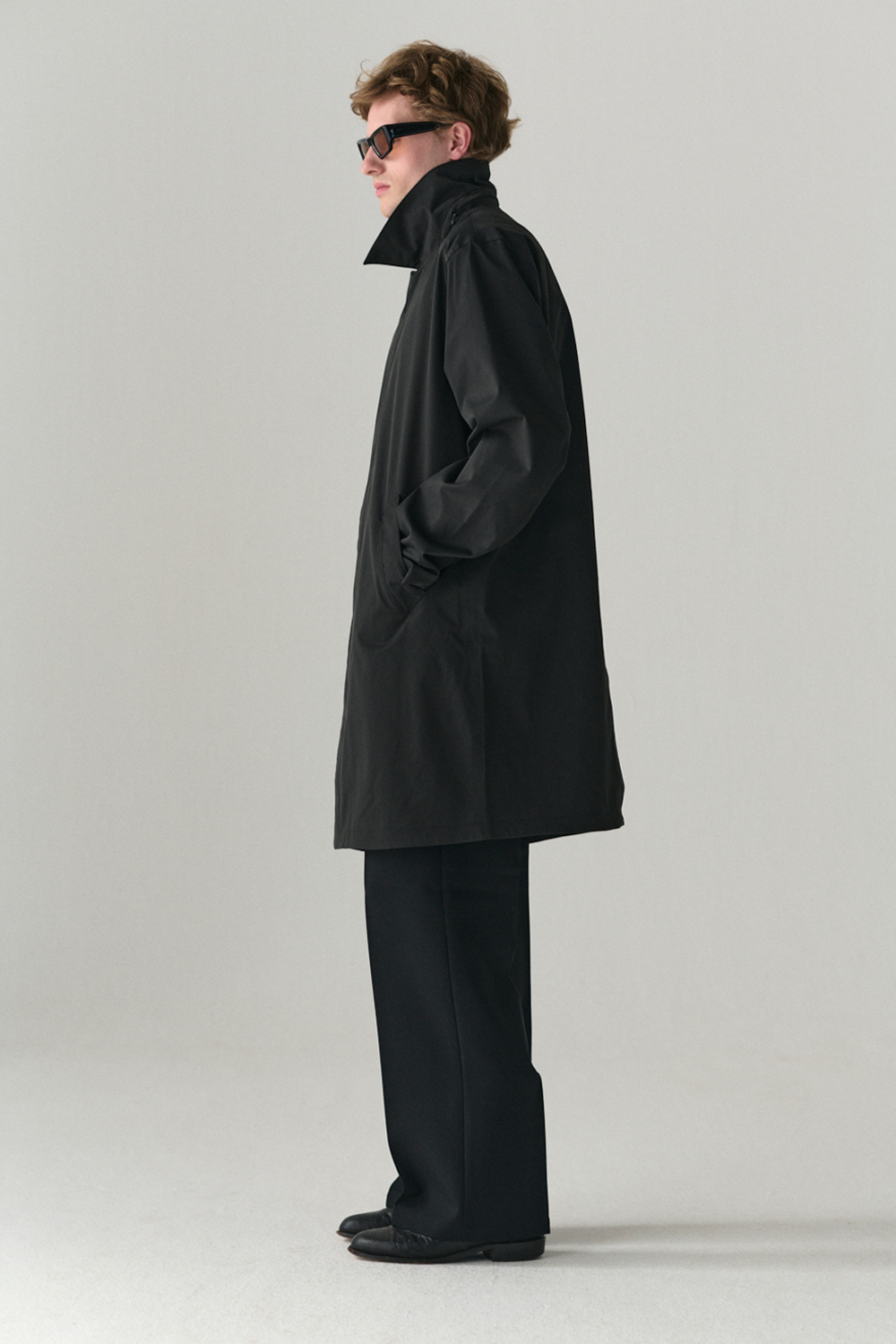 LONG DONG STRETCH TWILL SS25 WASHED BLACK