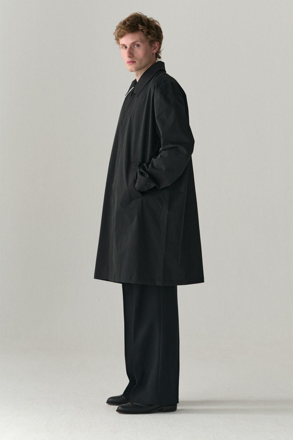 JOBA CARCOAT SS25 WASHED BLACK