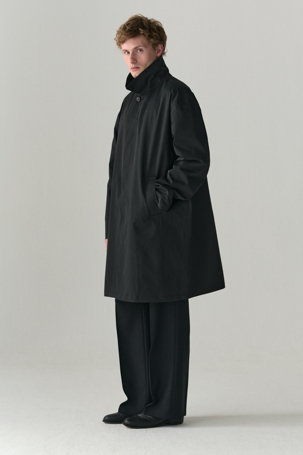 JOBA CARCOAT SS25 WASHED BLACK