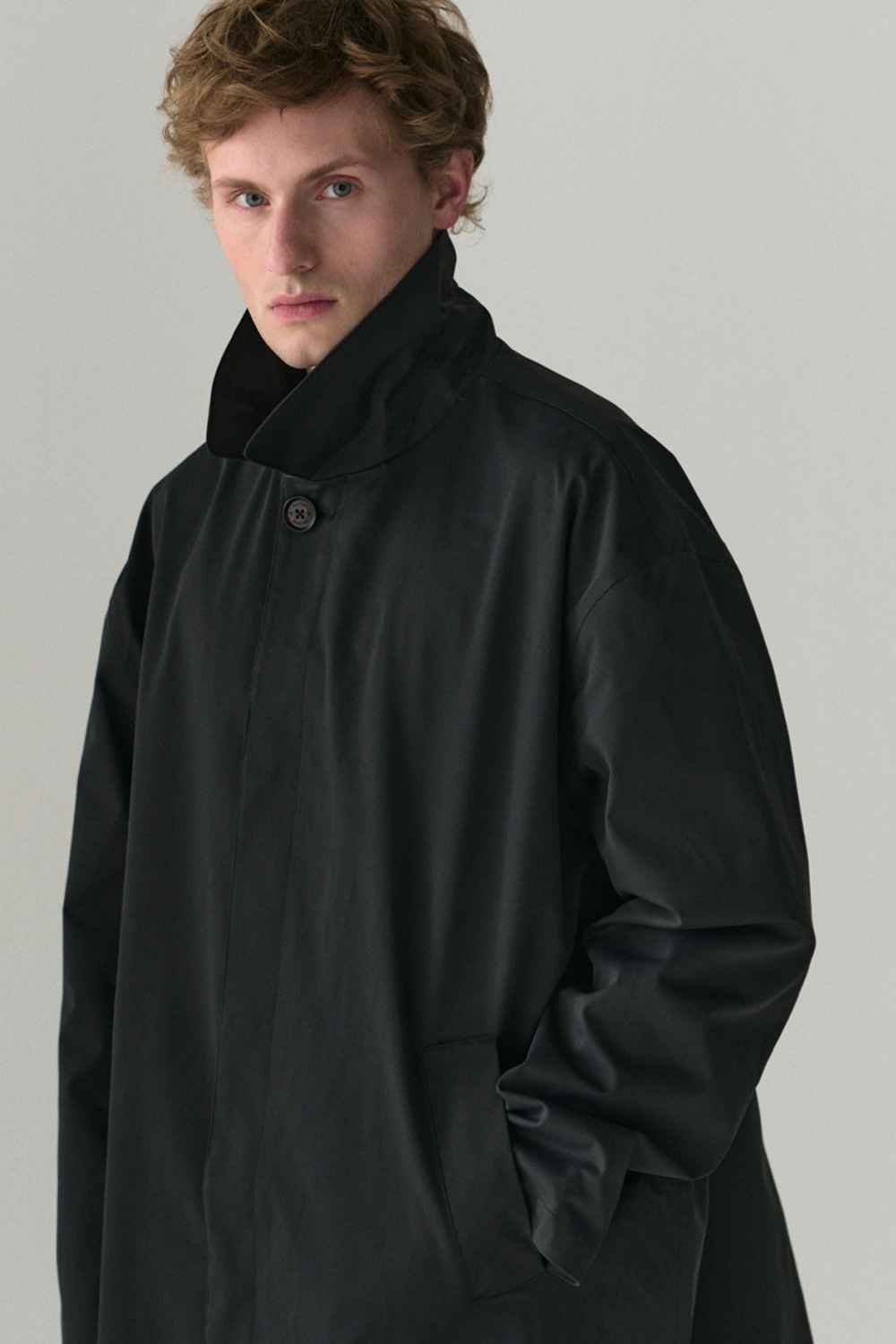 JOBA CARCOAT SS25 WASHED BLACK