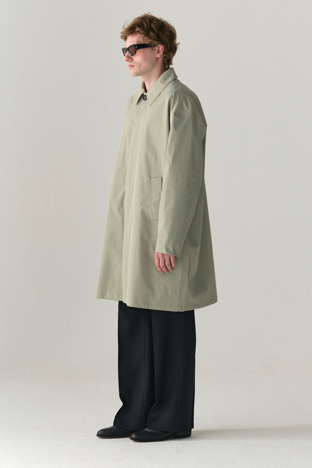 JOBA CARCOAT SS25 LIGHT GREY ARMY