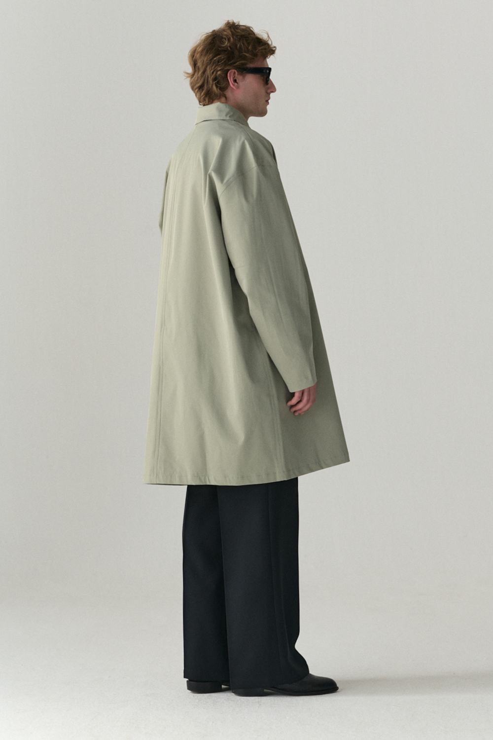 JOBA CARCOAT SS25 LIGHT GREY ARMY