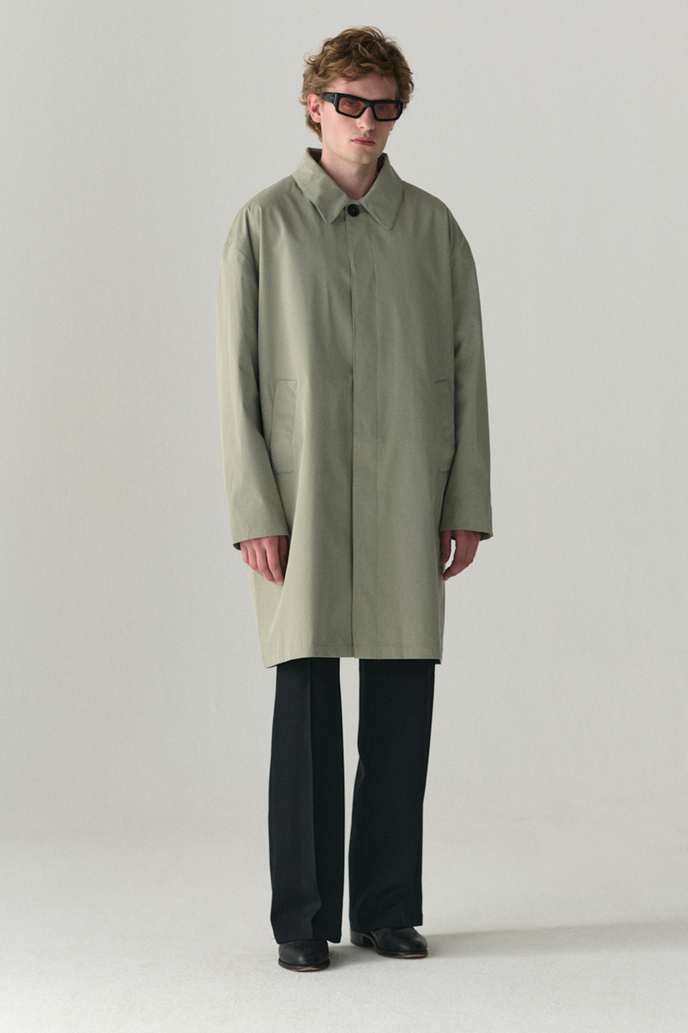 JOBA CARCOAT SS25 LIGHT GREY ARMY