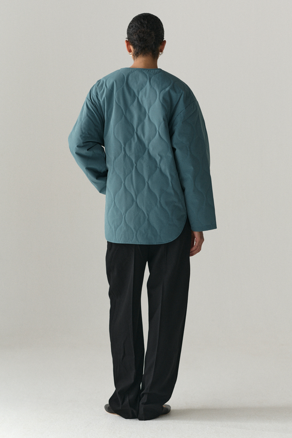 PADDED LINER UNI SS25 FADED AQUA