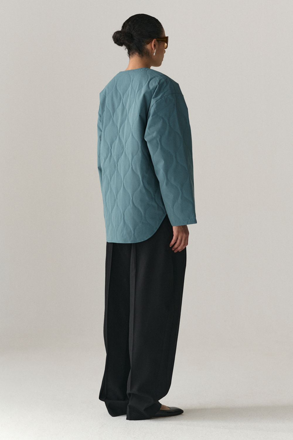 PADDED LINER UNI SS25 FADED AQUA