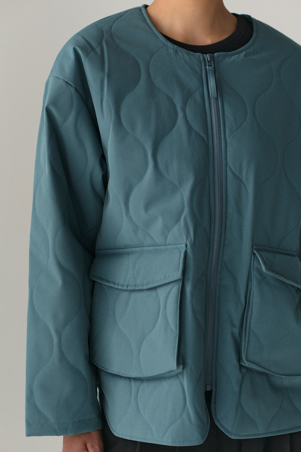 PADDED LINER UNI SS25 FADED AQUA