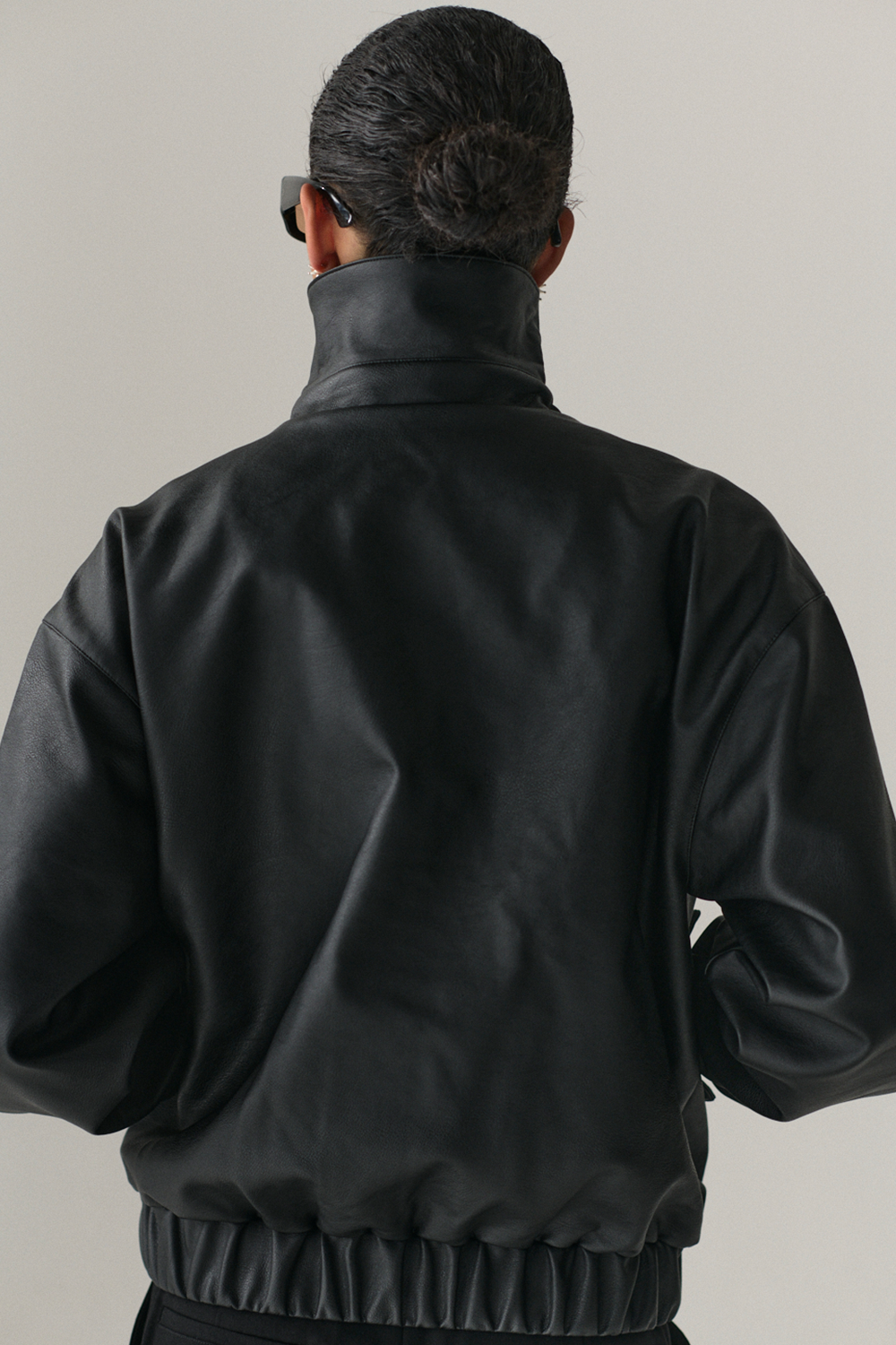 PUFF PADDY FAUX L SS25 BLACK WOMENS