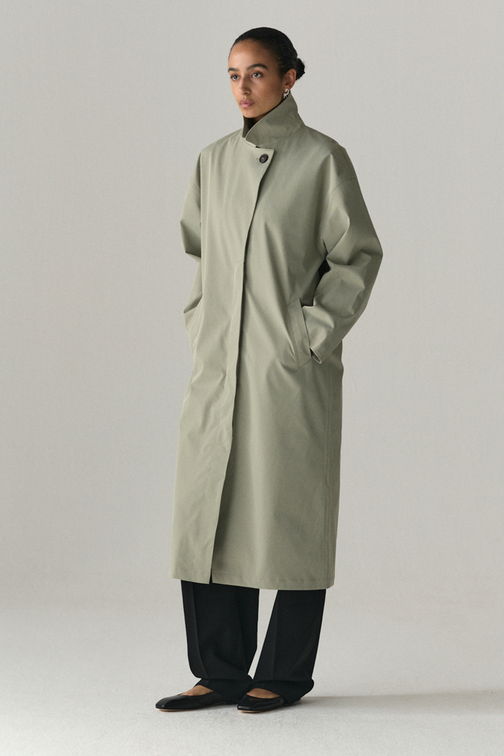 JANICE B SS25 LIGHT GREY ARMY