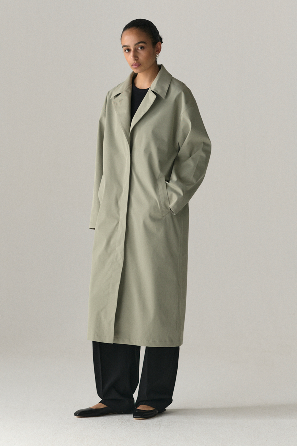 JANICE B SS25 LIGHT GREY ARMY