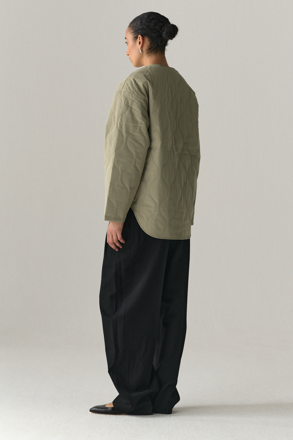 PADDED LINER UNI SS25 LIGHT ARMY